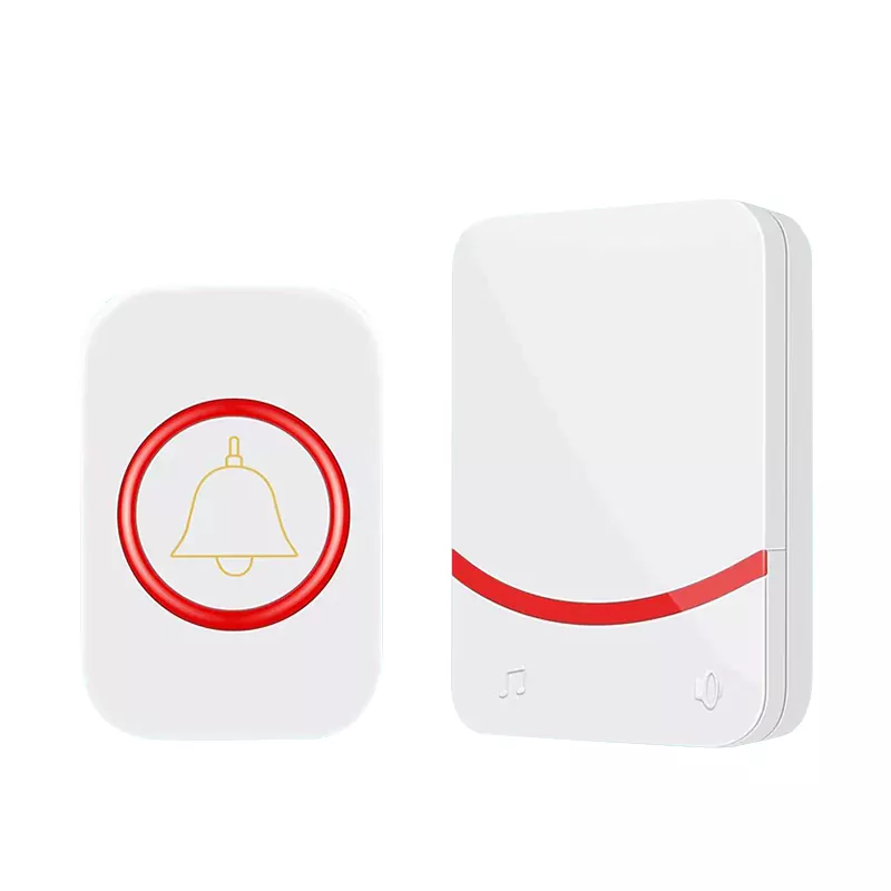 Hoe slim is deze kleurrijke flash -light ringtone draadloze deurbel?
