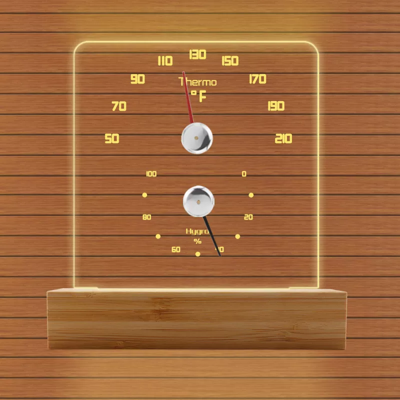 Fahrenheit sauna-hygrometer