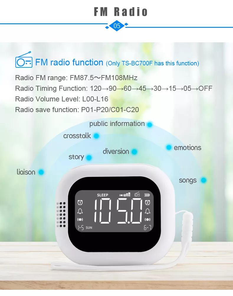 Wireless Extra Loud Vibration Clock