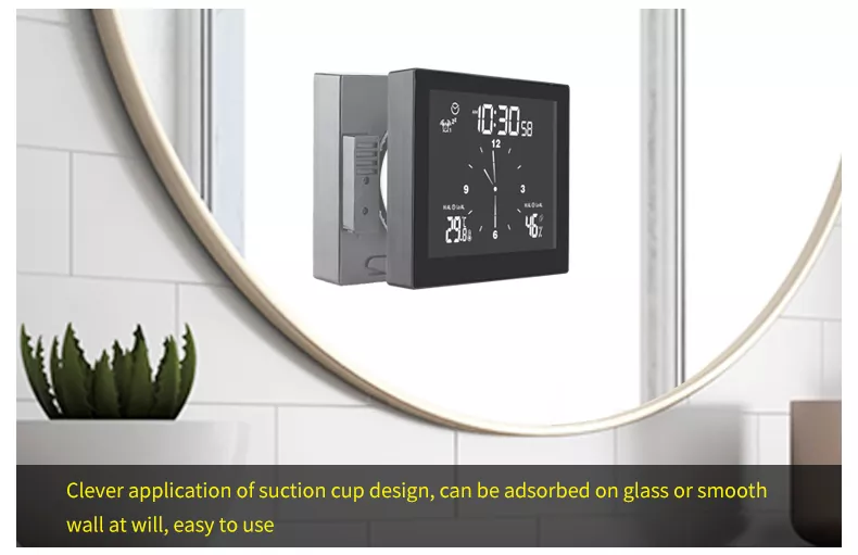 Silicone Bathroom Clock