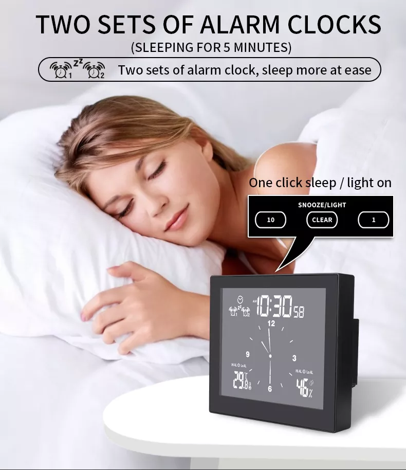 Silicone Bathroom Clock