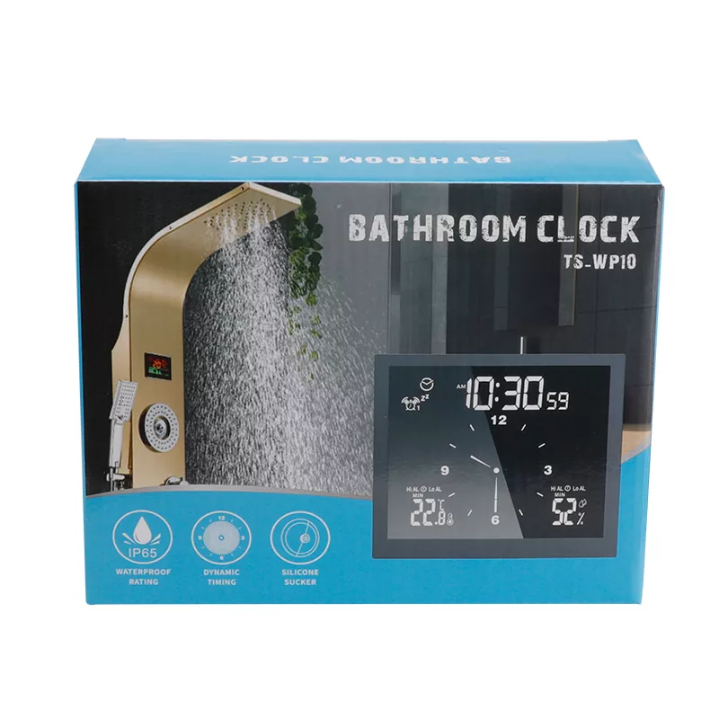 Silicone Bathroom Clock