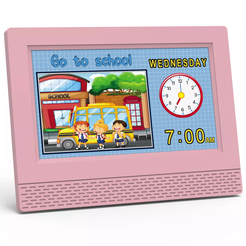 Kids Digital Agenda Day Clock